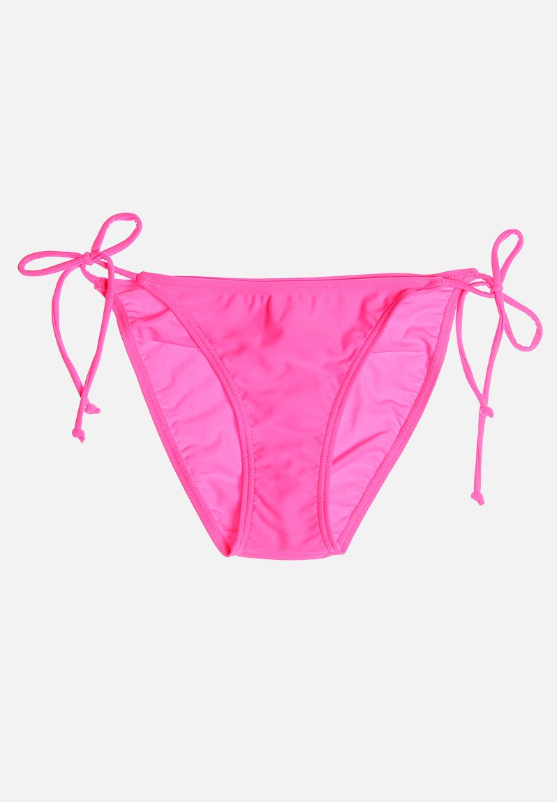 Honolulu Tanga Bottom Pink Pieces Swimwear