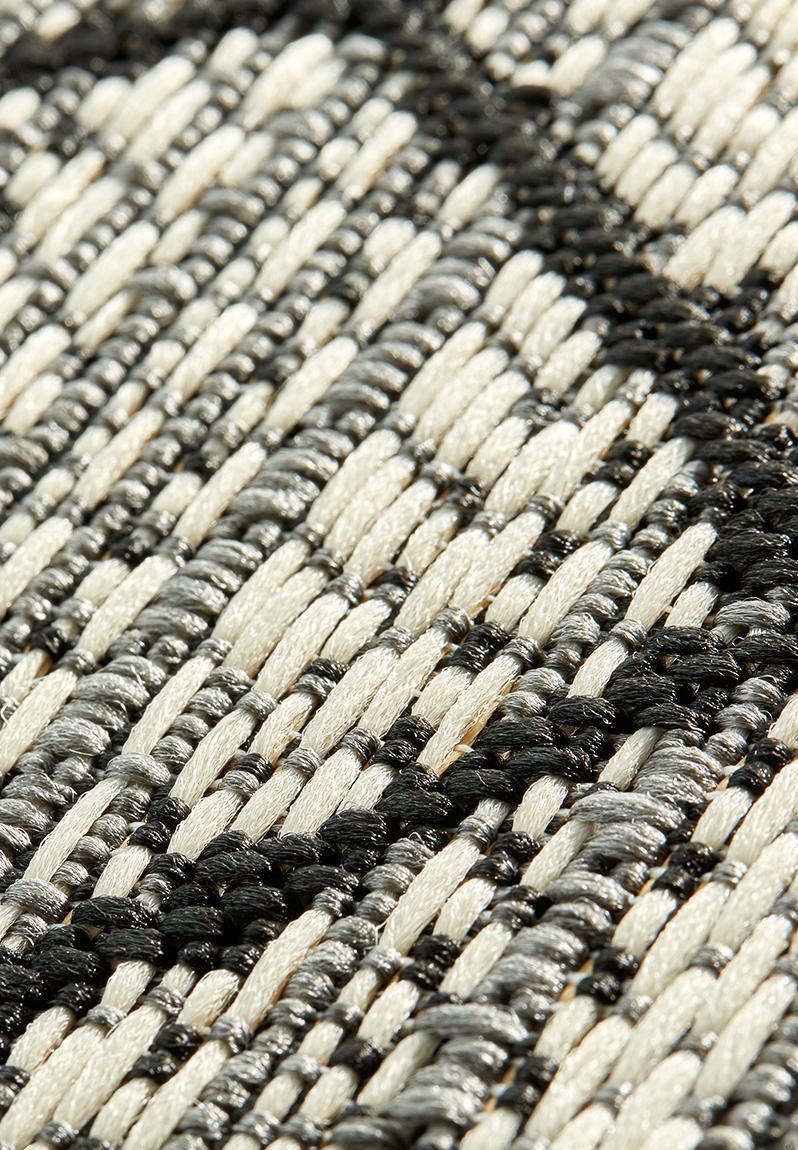 Boho Rug Black/White Airloom Rugs