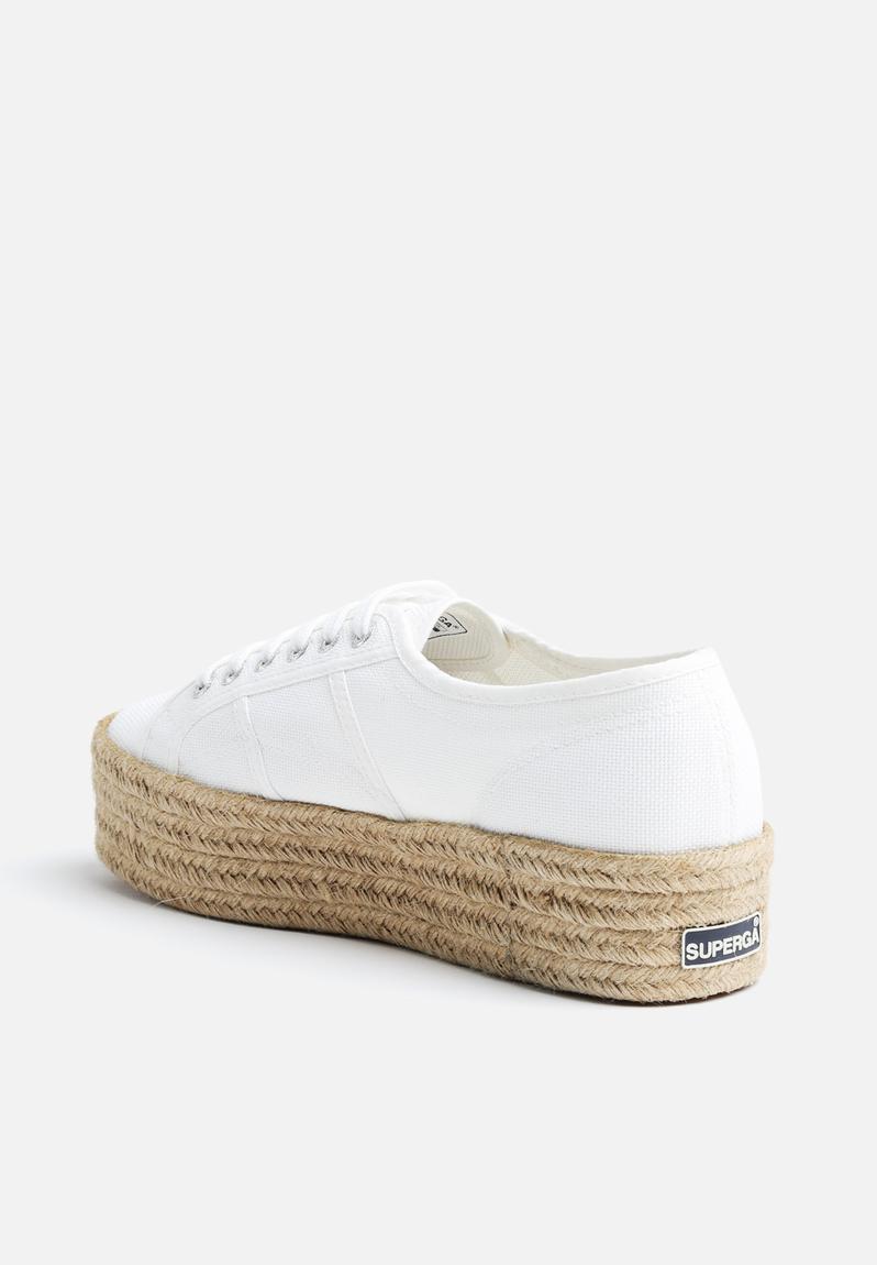 superga 2790 white espadrille