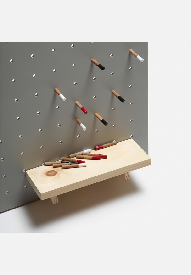 Large Grey Peg Board B&K Design and Decor Storage | Superbalist.com